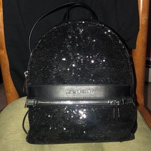 michael kors glitter backpack